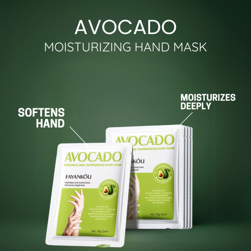 Zenkra™ Fayankou Avocado Moisturizing Hand Mask