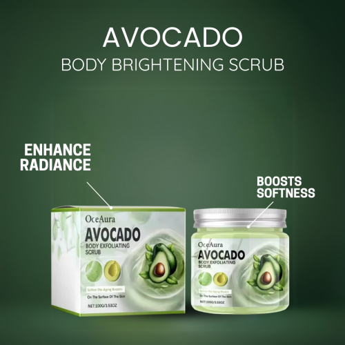 Zenkra™ OceAura Avocado Body Brightening Scrub