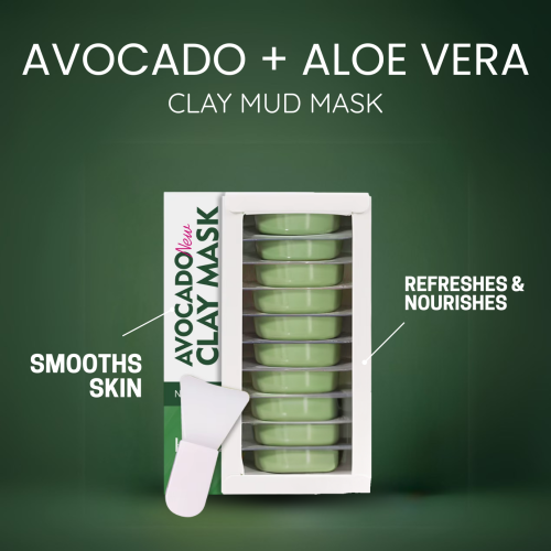 Zenkra™ Hllozzi  Avocado + Aloe Vera Clay Mud Mask